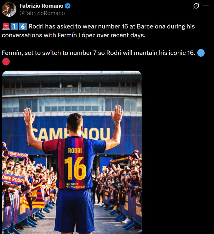 Oto NUMER Rodriego w Barcelonie!